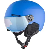 Alpina Snow VINTERHJELM ALPINA ZUPO VISOR Q-LITE BLUE MATT 54-58