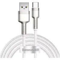 Baseus Cafule Metal Series USB-A til USB-C-kabel - 66W, 2m - hvit