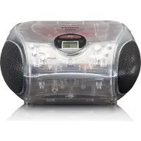 Lenco SCD-24TR, Bærbar, Digitalt, FM, 2-veis, LCD, 2,29 cm (0.9)