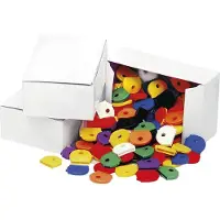 Wedo 262 802599, Assorterte farger, Plast, 25 mm, 20 mm, 100 stykker