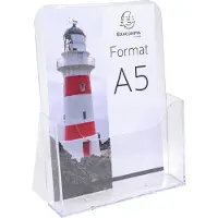 Exacompta Brosjyreholder , a5, med 1 rom