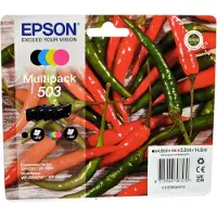 Epson 503 Multipack - 4-pack - black yellow cyan magenta - original - ink cartridge