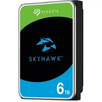 Seagate SkyHawk ST6000VX009 - Harddisk - 6 TB - intern - 3.5 - SATA 6Gb/s - buffer: 256 MB - med 3-års Rescue Data Recovery