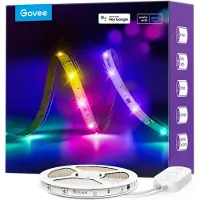Govee RGBIC Basic WiFi + Bluetooth LED Strips, 5m
