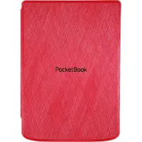 Pocketbook - Lommebok for eBook-leser - PU imitasjonslær, bomull, plastikk - rød - for Verse, Verse PRO