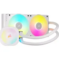Corsair Microsystems CORSAIR iCUE LINK TITAN 240 RX RGB CPU-vannkjøler 240 mm, hvit