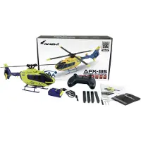 Amewi AFX-135 PRO radiostyrt helikopter Alpine Air Ambulance børsteløs CP RTF