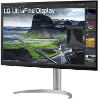 LG 32" UltraFine 32UQ850V-W - 3840x2160 (4K) - 60Hz - IPS - 90W USB-C - KVM switch