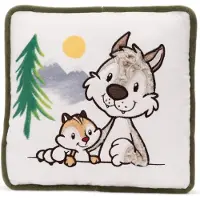 Nici Ulv Winny &amp; Ekorn Jojo Pute 25x25 Cm