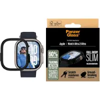 PanzerGlass Screen Protector Snappie Full Body Slim Black Apple Watch Ultra 2