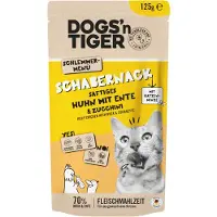 Dogs'n Tiger Økonomipakke Cat 24 x 125 g - Kylling & and