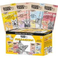 Dogs'n Tiger Økonomipakke Cat 24 x 125 g - Mix (4 varianter)