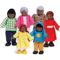 Hape Happy Family afroamerikansk