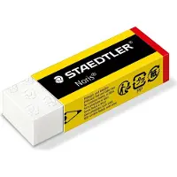 Staedtler Noris - Viskelær - 6.5 x 2.3 x 1.3 cm - svart, gul