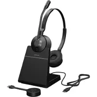 Jabra Engage 55 Stereo - Hodesett - on-ear - DECT - trådløs - Optimert for UC