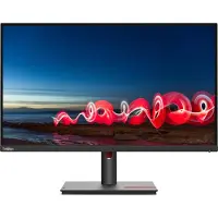 Lenovo ThinkVision T27i-30 - LED-skjerm - 27" - 1920 x 1080 Full HD (1080p) @ 60 Hz - IPS - 300 cd/m² - 1000:1 - 4 ms - HDMI, VGA, DisplayPort - svart