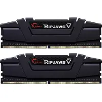 G.Skill Ripjaws V - DDR4 - sett - 16 GB: 2 x 8 GB - DIMM 288-pin - 3600 MT/s / PC4-28800 - CL16 - 1.35 V - ikke-bufret - ikke-ECC - klassisk svart