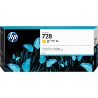 HP 728 - 300 ml - gul - original - DesignJet - blekkpatron - for DesignJet T730, T830