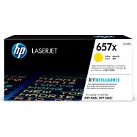 HP 657X Tonerkassett Gul