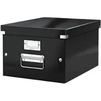 Leitz Oppbevaringsboks Click & Store WOW Medium Sort