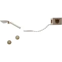 Kerbl Pet Klatrevegg Andes for katter - Sett med 7 deler