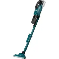 Makita XGT CL003GZ - Støvsuger - pinne/håndholdt (2-i-1) - uten pose - uten kabel - blå ingen lader