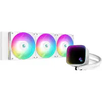DeepCool Infinity Series LS720 SE - Væskekjølesystem for prosessor - Radiatorstørrelse: 360 mm - (for: LGA1155, LGA1150, LGA1151, AM4, LGA1200, LGA1700, AM5) - 120 mm - hvit