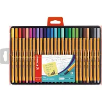 Stabilo Tegnepenner Fineliner Point 88 Multi 25-pack Stabilo