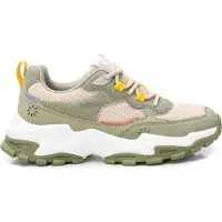 Refresh for woman. 17240404-KAKI Shoes 172404 green (38), Flat, Laces, Casual