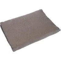 TIAKI Teddy hundemadrass, taupe - Størrelse M: L 70 x B 50 x H 10 cm