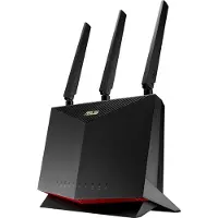 Asus 4G-AC86U - Trådløs ruter - WWAN 4-portssvitsj - 1GbE - Wi-Fi 5 - Dobbeltbånd - 4G service ikke inkludert