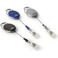 Durable Kortholder Jojo Style m. kneppfeste blå, 10 stk.