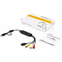 StarTech.com USB Video Capture Adapter - S Video / Composite to USB 2.0 Video Capture Cable with TWAIN Support - Analog to Digital Converter - Windows Only - video capture adapter - USB 2.0