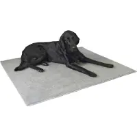 Kerbl Pet sklisikkert termisk teppe, grått - L 125 x B 80 cm
