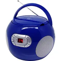 Soundmaster SCD2120, 1,33 kg, Blå, Bærbar CD-spiller