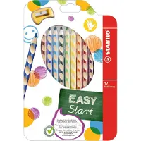 Stabilo Colored pencils EASYCOLOR L 12-STK ASS. For lefthanded