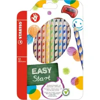 Stabilo Colored pencils EASYCOLOR R 12-STK ASS. For righthanded