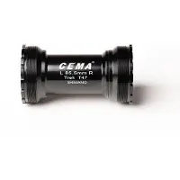Cema T47 Threaded Stainless Steel Shimano Kranklagerkopper