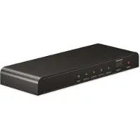 Goobay HDMI-Splitter 1 til 4 – 4K 30Hz for TV, Skjerm og Projektor