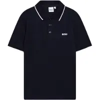 BOSS Polo - Navy - - 14 år (164) - Polo