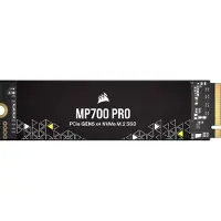 Corsair MP700 Pro SSD - 4TB - Uten varmespreder - M.2 2280 - PCIe 5.0