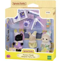 Sylvanian Families Sleepover Party Trio