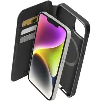 SBS TEBKMAGSFIP1461K, Lommebok-etui, Apple, iPhone 13 iPhone 14, 15,5 cm (6.1), Svart