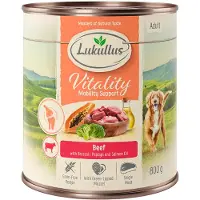Lukullus Vitality fordøyelse: Kylling (kornfri) - 6 x 800 g
