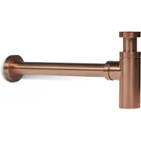 BLUE LABEL 1 1/4 designvandlås børstet bronze