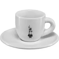 Bialetti Moka-kopp Istituzionale, hvit, porselen