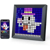 Divoom Pixoo, 16 x 16 piksler, LED, 1:1, Bluetooth/USB, Sort, Batteri, USB