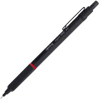 Rotring Rapid Pro Mechanical Pencil | HB 0.7 mm Lead Propelling Pencil | Reduced Lead Breakage | Matte Black Full-Metal Barrel