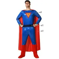 Atosa Helt Tegneserie Superkrefter Kostyme