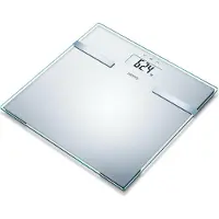 Sanitas SBF 14, Elektronisk personvekt, 180 kg, 100 g, kg,lb, firkant, Børstet stål